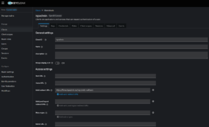 Nastavení klienta v Keycloak