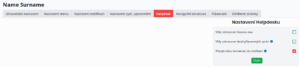 Nastavení helpdesku